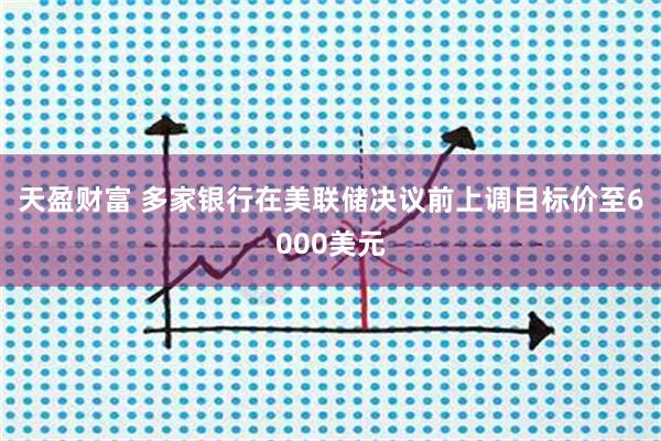 天盈财富 多家银行在美联储决议前上调目标价至6000美元